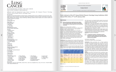 BTOG22 Abstracts in Lung Cancer Journal